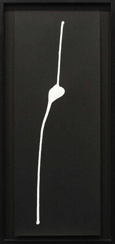 Outras marcas | 1998 | Guache sobre papel | 77,2 x 32 cm 