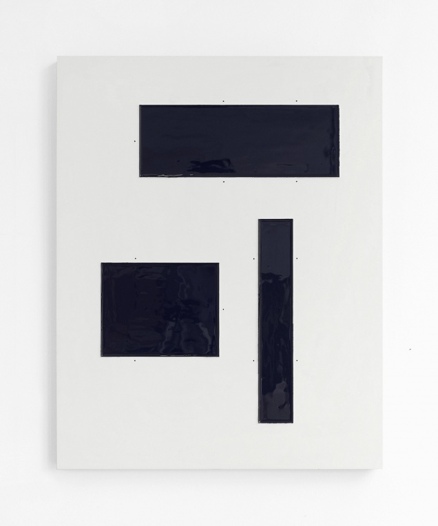 "Form, Space and Order" | 2018 | Laca industrial em painel de mdf | 60 x 76 cm
