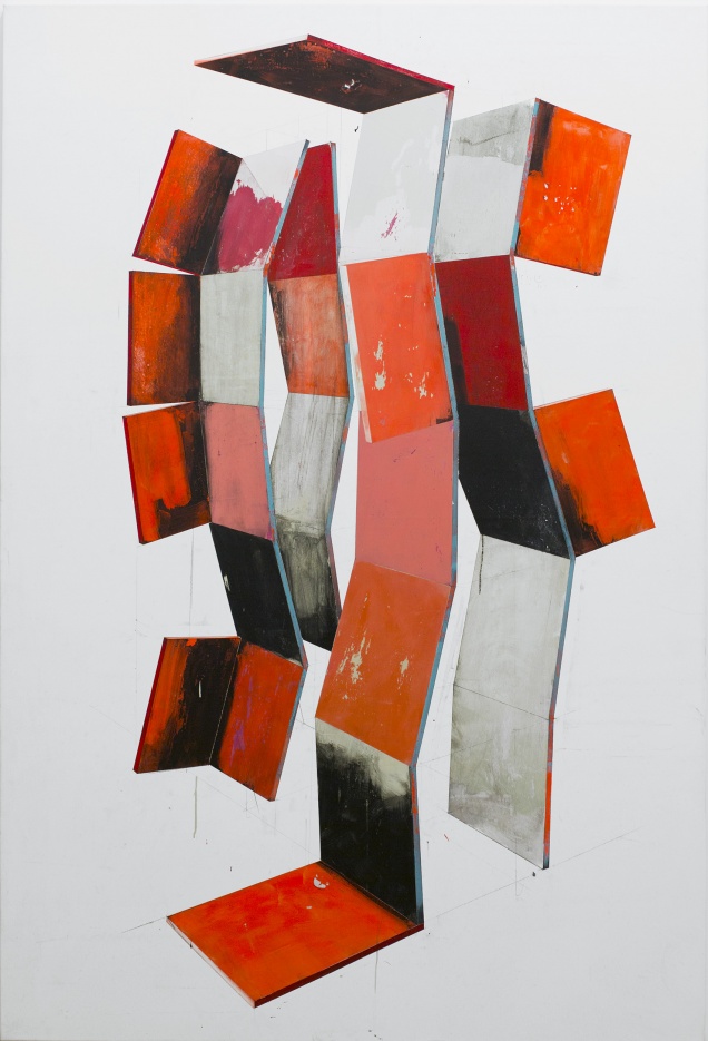 Backstage of Light #3 | 2013 | Acrlica sobre tela | 200 x 140 cm