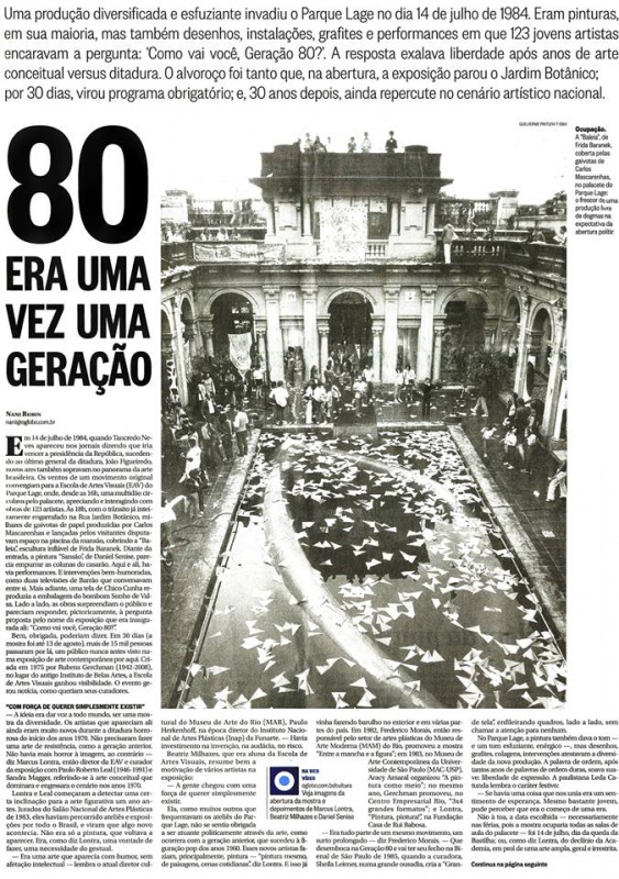 Como vai voc�, Gera��o 80?