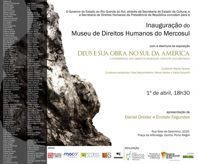 Museu dos Direitos Humanos do Mercosul | Deus e Sua Obra no Sul da Am�rica