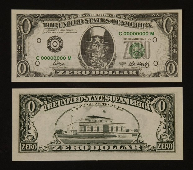 Cildo Meireles | Zero Dollar (1978/84)