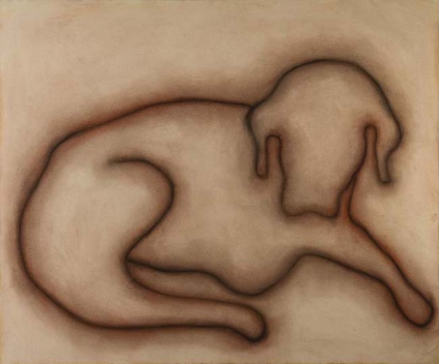 Espera (2008 | �leo sobre tela | 150 x 180 cm) 